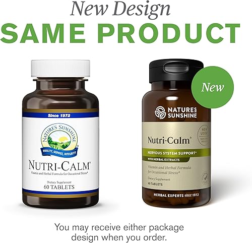 Miniatura 7 de Nature's Sunshine Nutri-Calm, 60 Tabletas