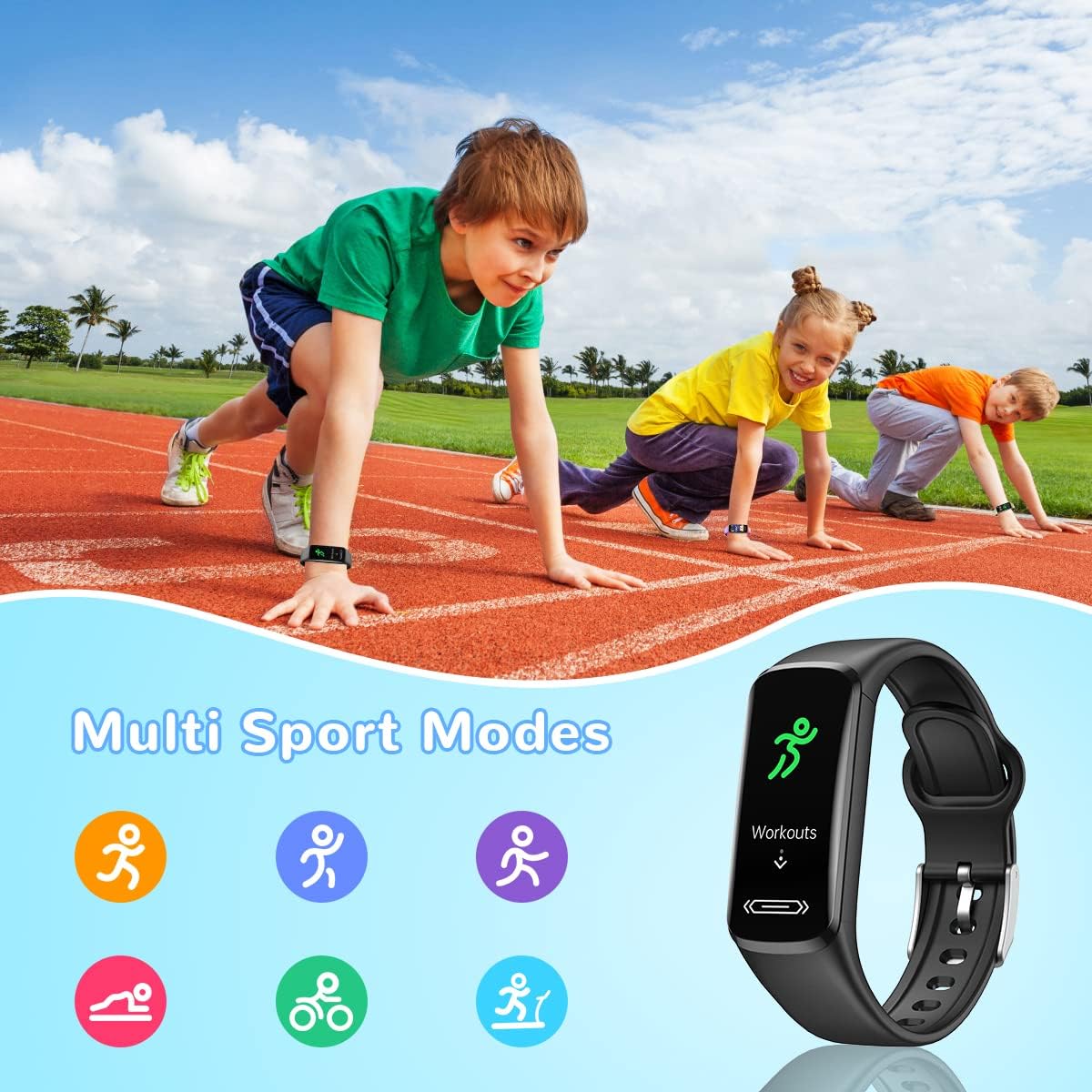 Smartwatch Fitness Orologio Bambini Digitale: Bambino Bambina IP68 Impermeabile Bluetooth Smart Watch Cardiofrequenzimetro da Polso Tracker Contapassi Conta Calorie nuotare sportivo per iOS Android Smartwatch Fitness Orologio Bambini Digitale: Bambino Bambina IP68 Impermeabile Bluetooth Smart Watch Cardiofrequenzimetro da Polso Tracker Contapassi Conta Calorie nuotare sportivo per iOS Android