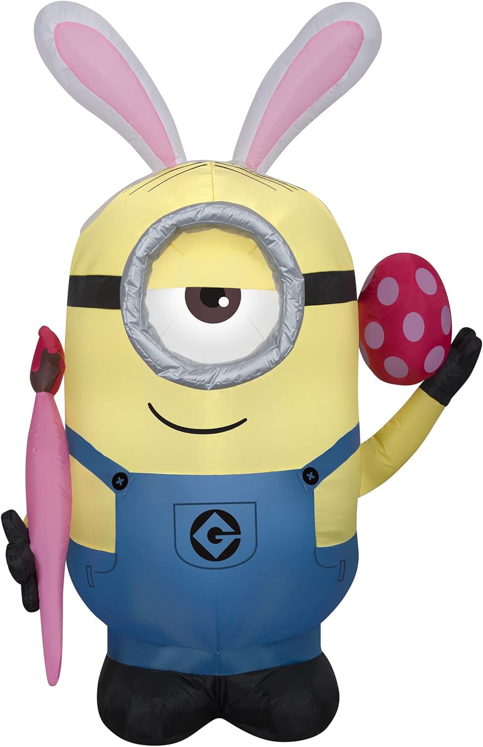 National Tree Company Inflatable Easter Despicable Me Minion Decoration, Self Inflating, Plug in, Easter Collection, 48 Inches