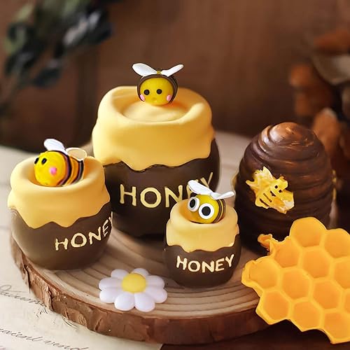 Miniatura 5 de JeVenis Decoración de pastel de abejorro, abejorro, decoración de pastel de baby shower, decoración de pastel de feliz día de abeja, decoración