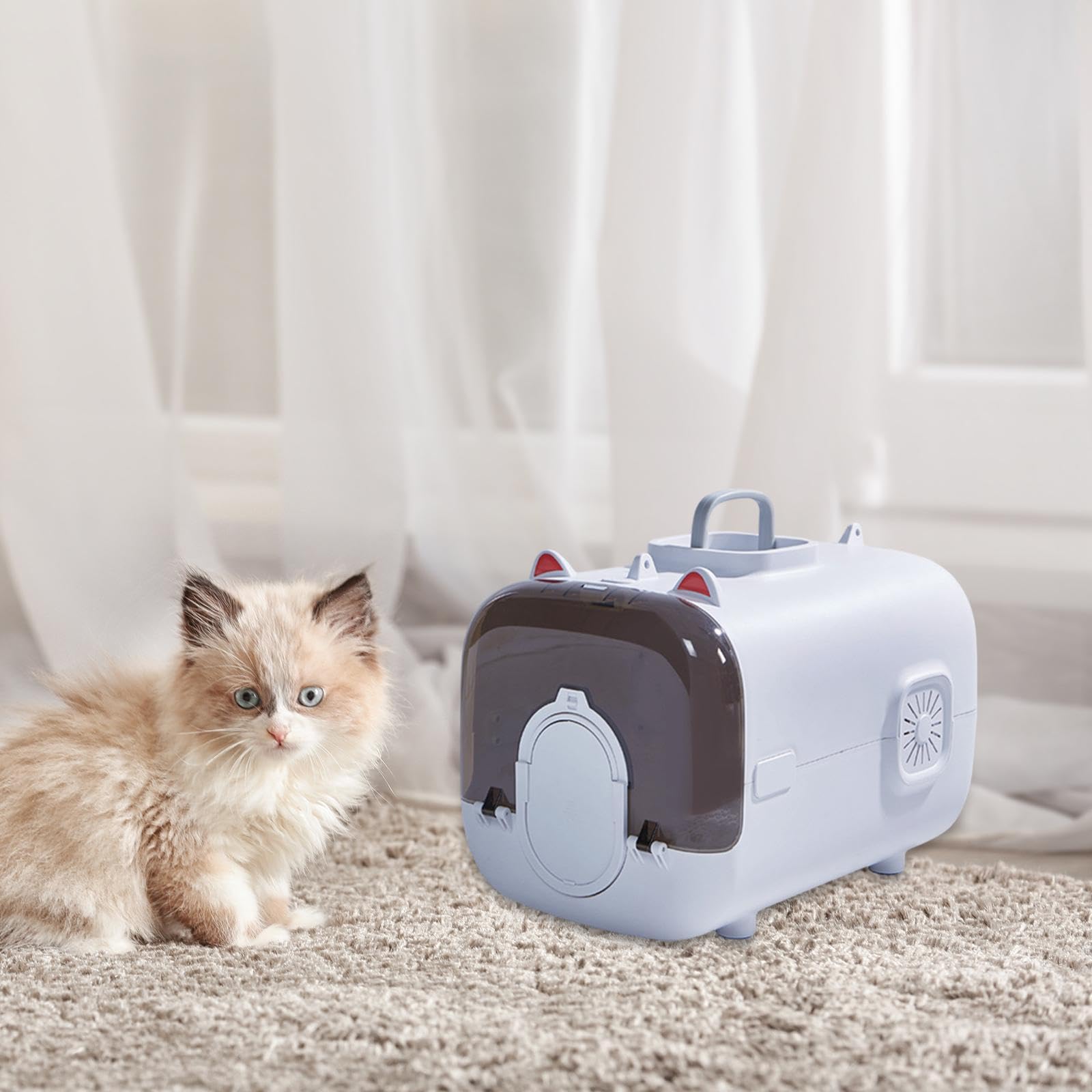 Transportín para Mascotas, Bolsa de Viaje para Perros, Estuche de Transporte Ventilado para Gatos, Bolsa de Viaje para Mascotas, Transportador para, Estilo B