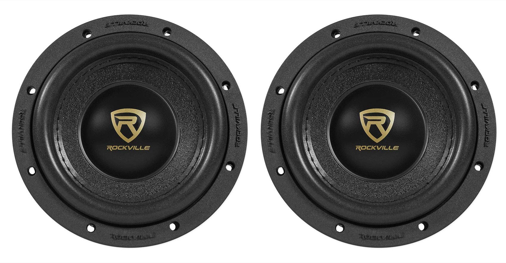 Amazon.com: Rockville W65K9D4 6.5-Inch 1000-Watt Peak/250-Watt RMS