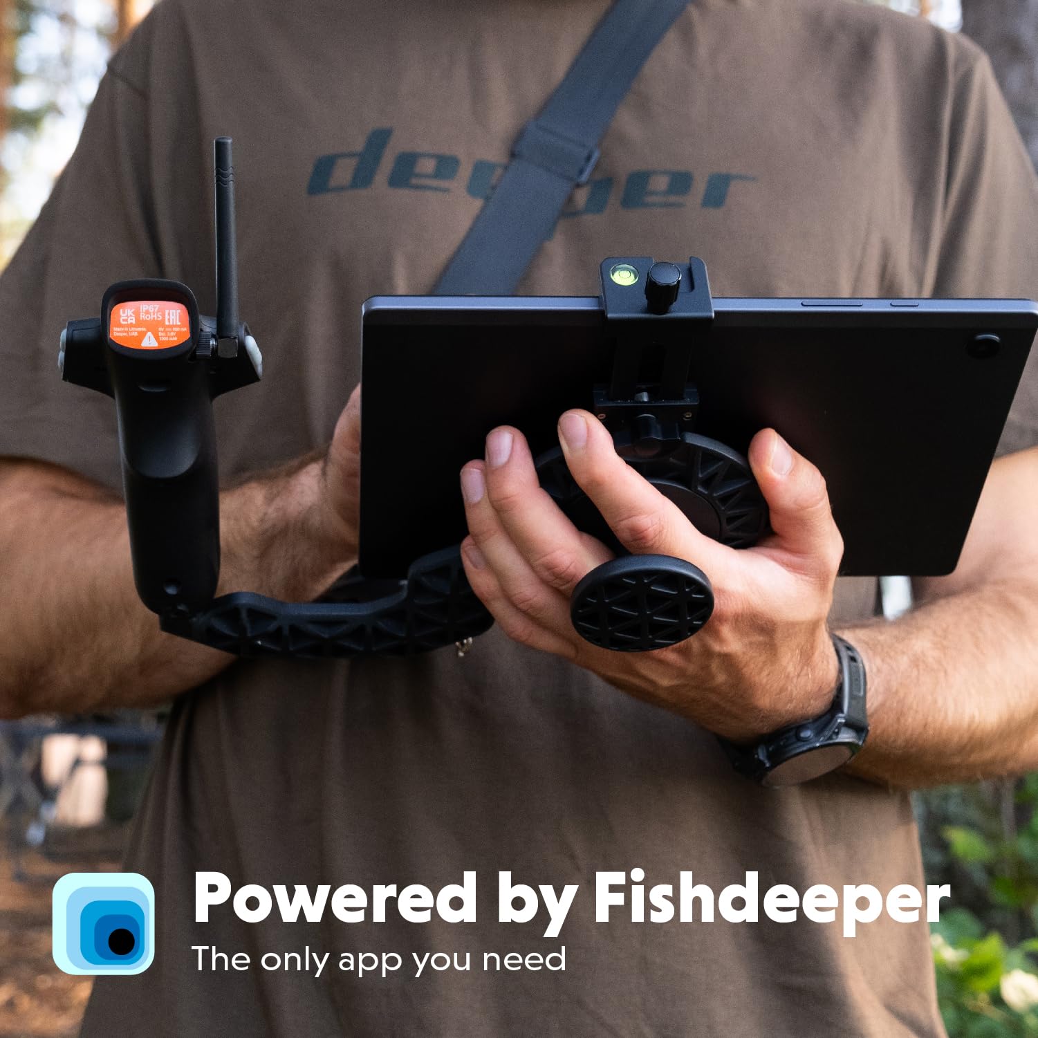 Deeper Quest Barca per esche da pesca con CHIRP Sonar, batteria fino a 7 ore, pilota auto GPS e sistema di consegna silenzioso per la pesca alla carpa
