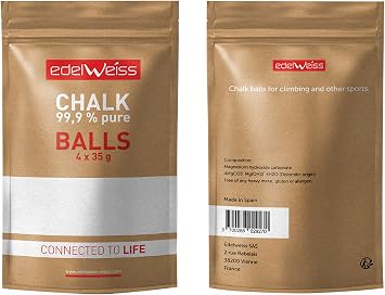EDELWEISS Climbing Chalk Ball, 4 Pack