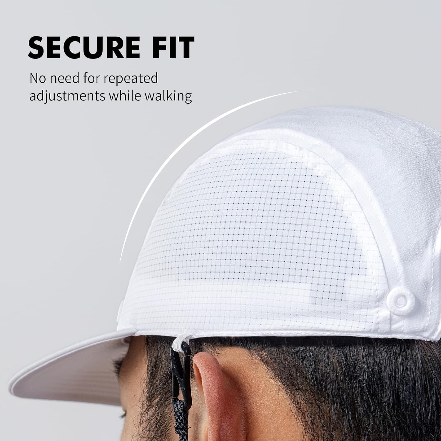 AONIJIE Sun Hat with Removable Neck Flap for Men & Women - Breathable Mesh Fishing Hat, Lightweight Hiking Sun Cap