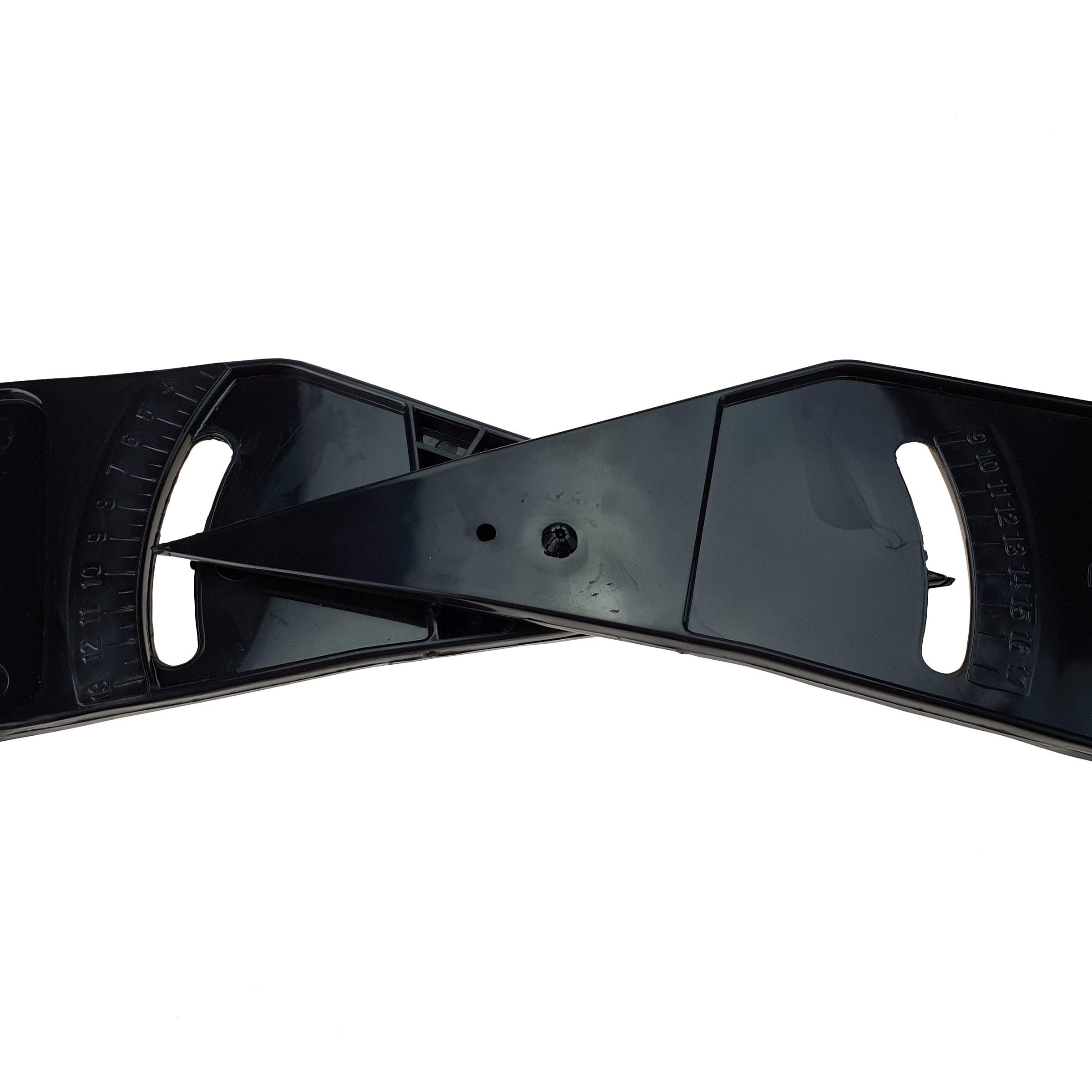 STIX Mesureur Écartement (Compas) pour Jantes Auto Moto Outil de Calibrage et de Prise de Mesure 3.5-12/9-16 - Matériau Composite Renforcé