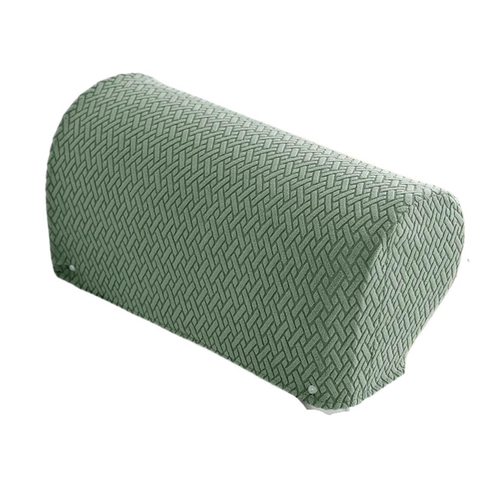 Zovloer Arm Chair Covers 6pcs Sofa Armchair Covers Anti-dirty Stretch Spandex Armrest Chair Slipcover Elastic Home Couch Arm Protector Cover For Recliner Armchairs Sofas Couch(Green)