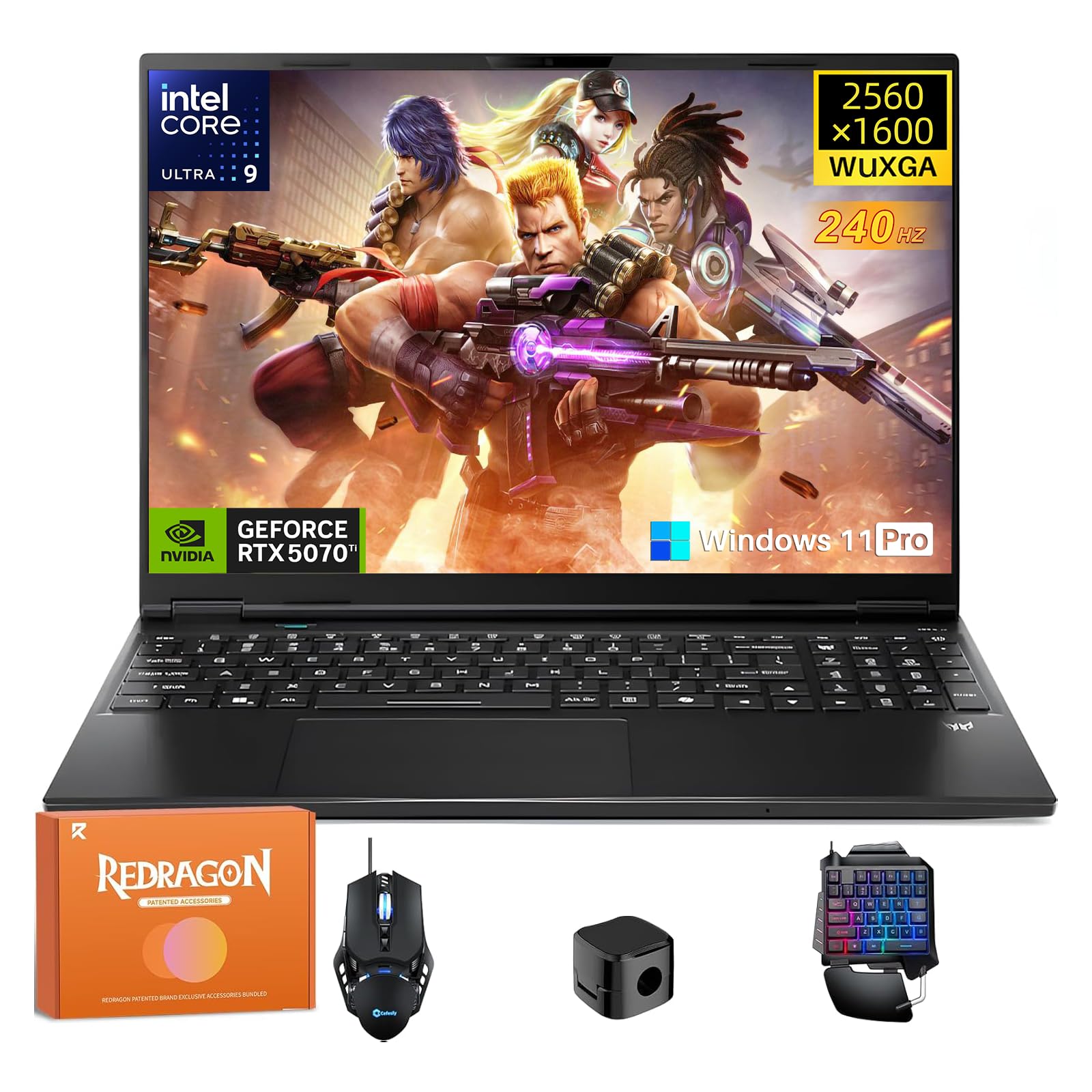 acer Predator Helios Neo 16S AI Gaming Laptop, Intel 24-Core Ultra 9 275HX(Up to 13 NPU Tops), NVIDIA GeForce RTX 5070Ti 12GB GDDR7, 16" 2.5K 240Hz 500 nits OLED, 64GB DDR5, 4TB SSD, Windows 11 Pro