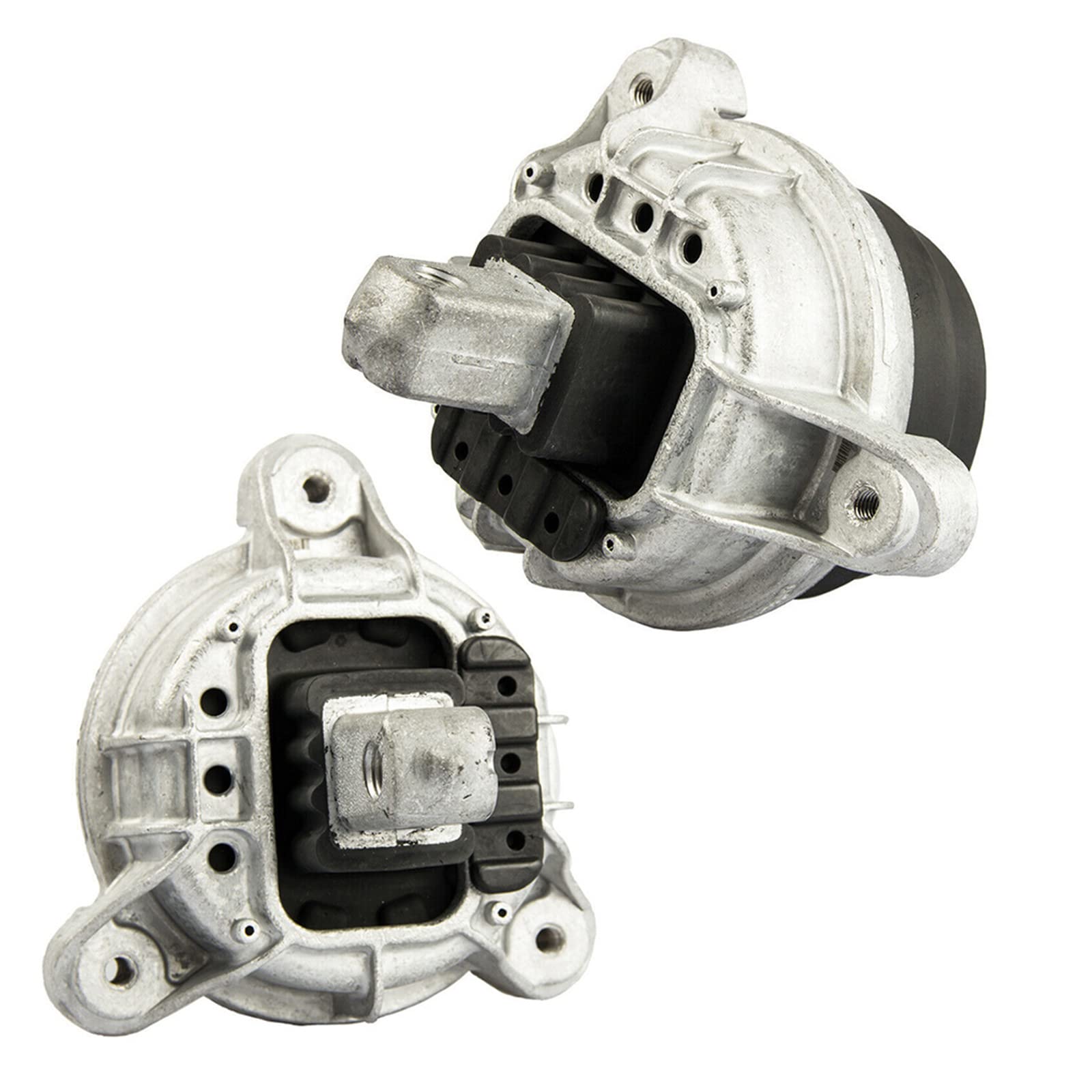 Engine Motor Mount for BMW F10 528i 2012-2016 22116785601 22117935149 Left Right Front Rubber Aluminum Direct Replacement