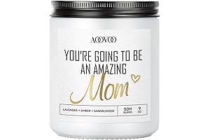 Mama's Last Hug: Pregnancy Gift, New Mom Candle, 1st Mothers Day Gift