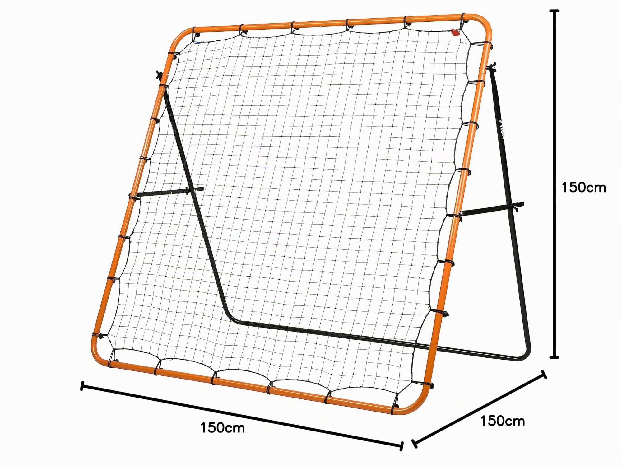 STIGA Rebounder Kicker für Fußball - Premium Fußballtor Rückprallwand Netz für effektives Training