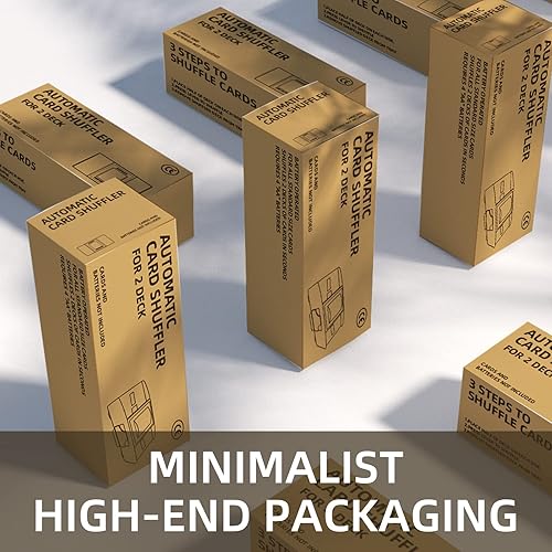 Miniatura 5 de Barajador automático de cartas de juego, UNO, Texas Hold'em, Poker, juegos de cartas caseras, blackjack, máquina de barajar póquer eléctrica a