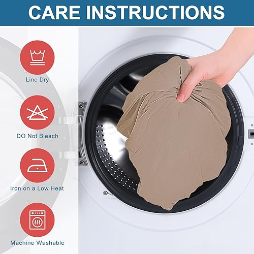 Miniatura 205 de Smiry Fundas de cojín de sofá con estampado, fundas de sofá elásticas y suaves para sofá, funda de sofá antideslizante lavable protector de muebles