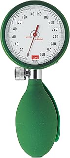 Boso DBCLIN01_V - Tensiómetro Clinicus I, brazalete de velcro para adulto, 60 mm de diámetro, color verde