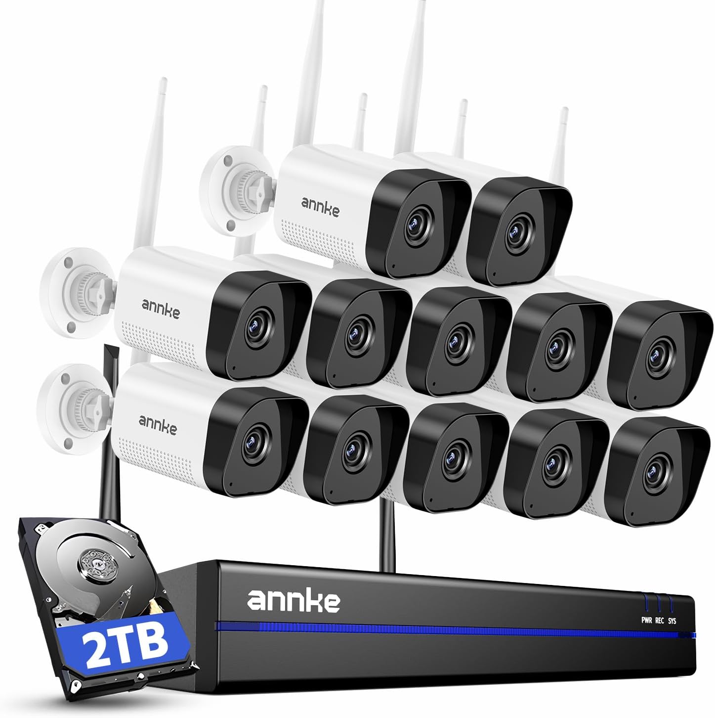 ANNKE Wireless Security Camera System