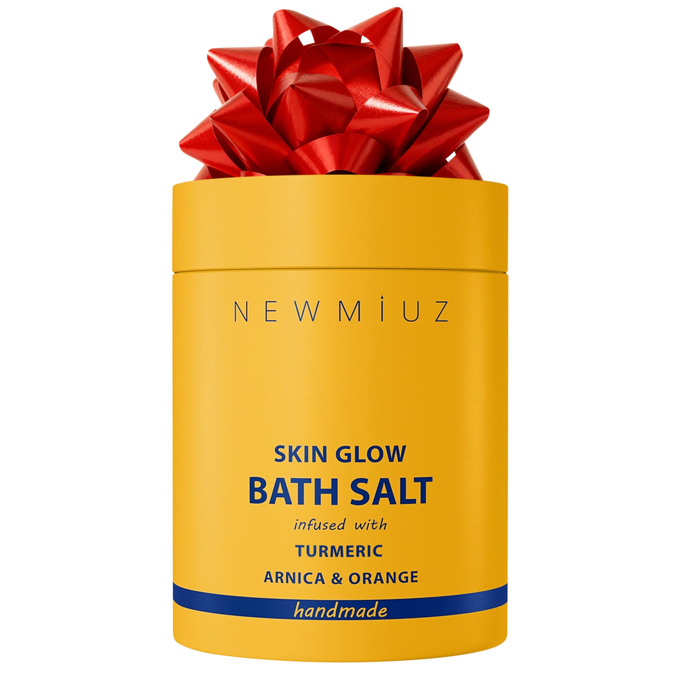 Natural Detox Bath Salt Soak Magnesium Epsom Salt Vitamin C Moisturize Skin Turmeric Orange Arnica Essential Oil Relaxation Stress Relief Gift Women