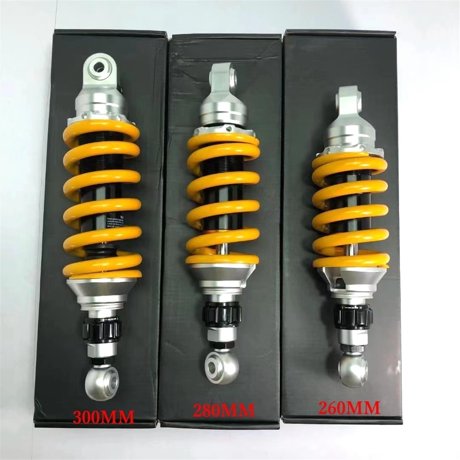 Forte e Durevole Sospensione Posteriore Ammortizzatore Moto 260/280/300mm per D&ucati(260mm)