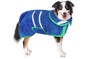 Dog Drying Coat Super Absorbent Dog Towels for Drying Dogs