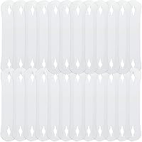 Petallo 24-Pack Invisible Tie Stays - Discreet Tie Holder Alternative to Tie Clips & Bars, Keeps Necktie Secure