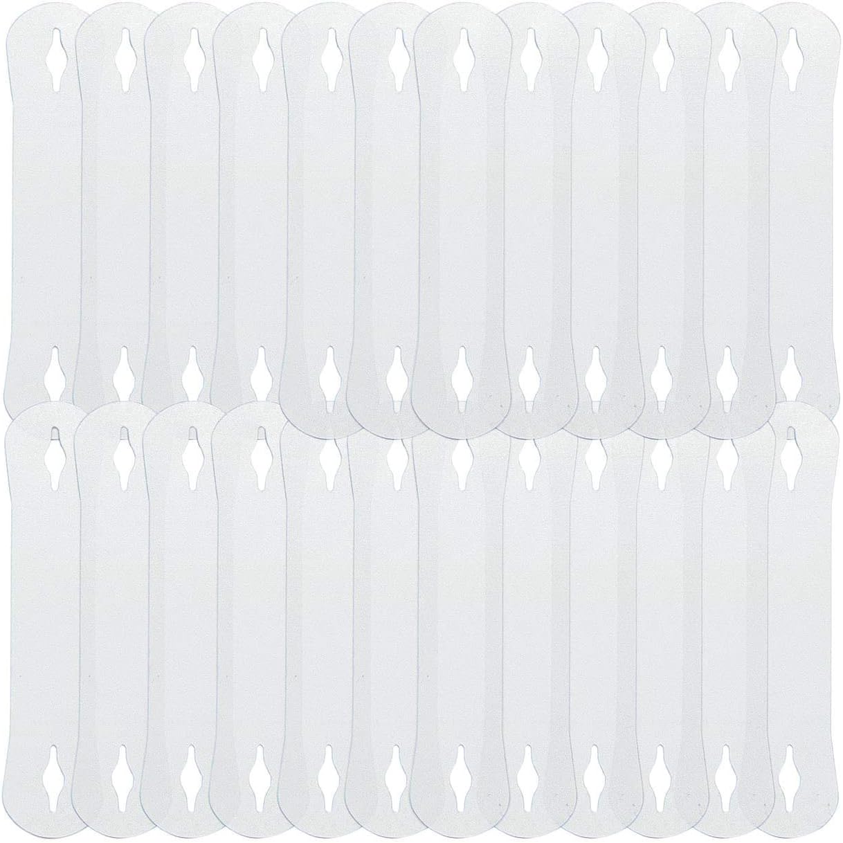 24-Pack Invisible Tie Stays tie Holder Alternative to Tie Bars and Tie Clips