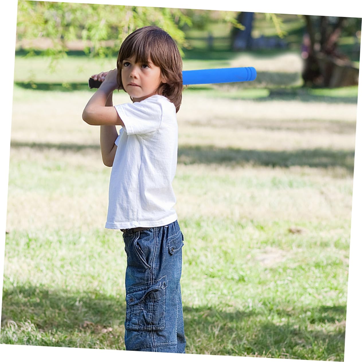 Kinder Baseballschläger Set Mit 2 Schaumstoffschlägern Und 2 Bällen Tragbarer Baseball-Trainingsschläger Für Sport Und Freizeit Robuster Handgehaltener Schläger Für Kinder Und Familien