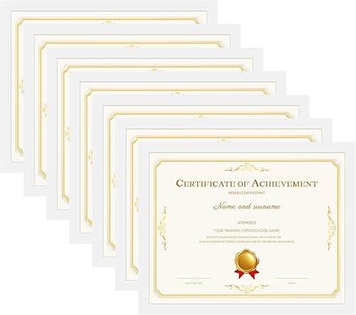 Vista 172 de Picrit Juego de 7 portarretratos de 5 x 7 pulgadas, para exhibición de 5 x 7 con paspartú o de 4 x 6 sin paspartú, marcos de fotos para montaje