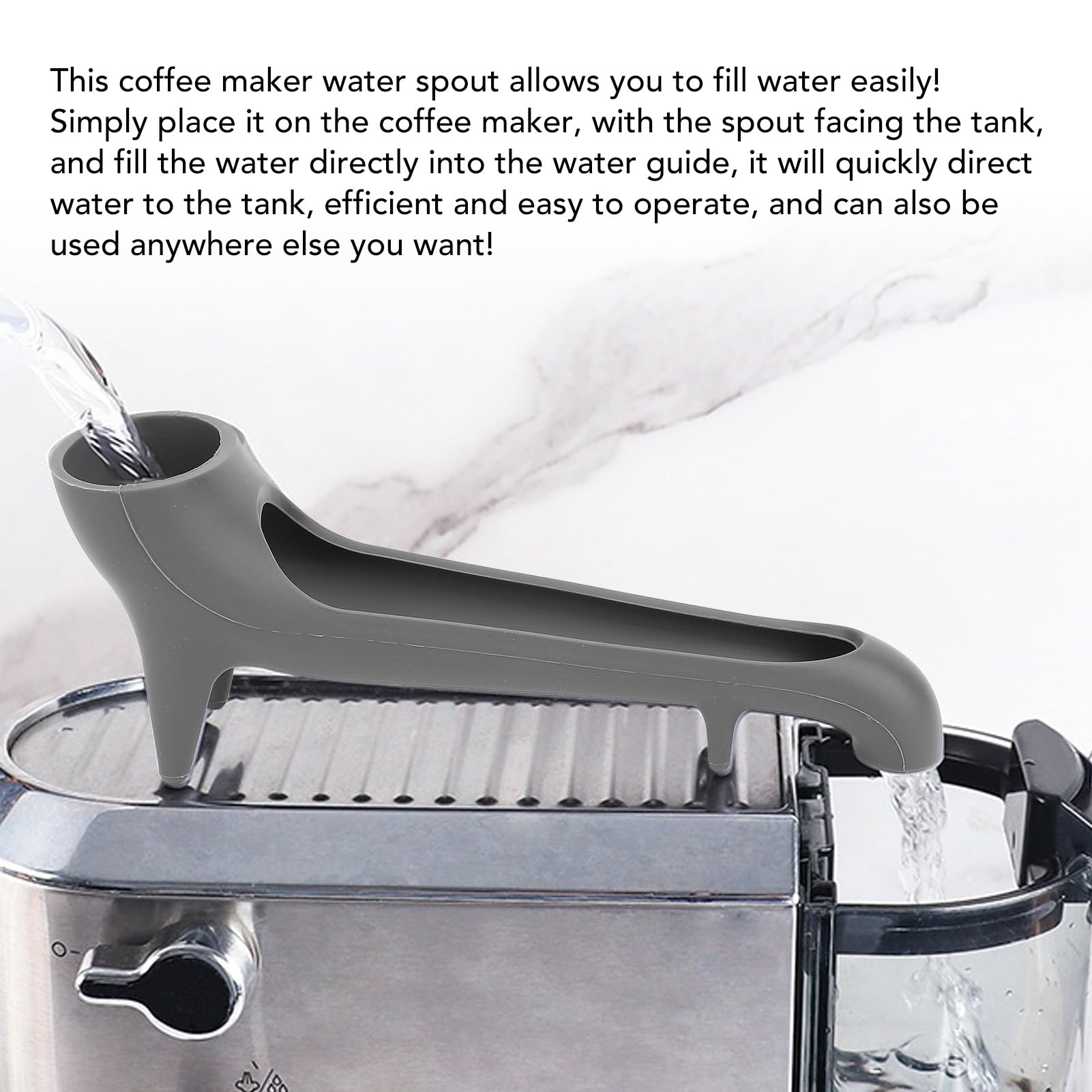 Espresso Machine Water Tank Funnel - Silicone Funnel For BRE-Ville Coffee Makers