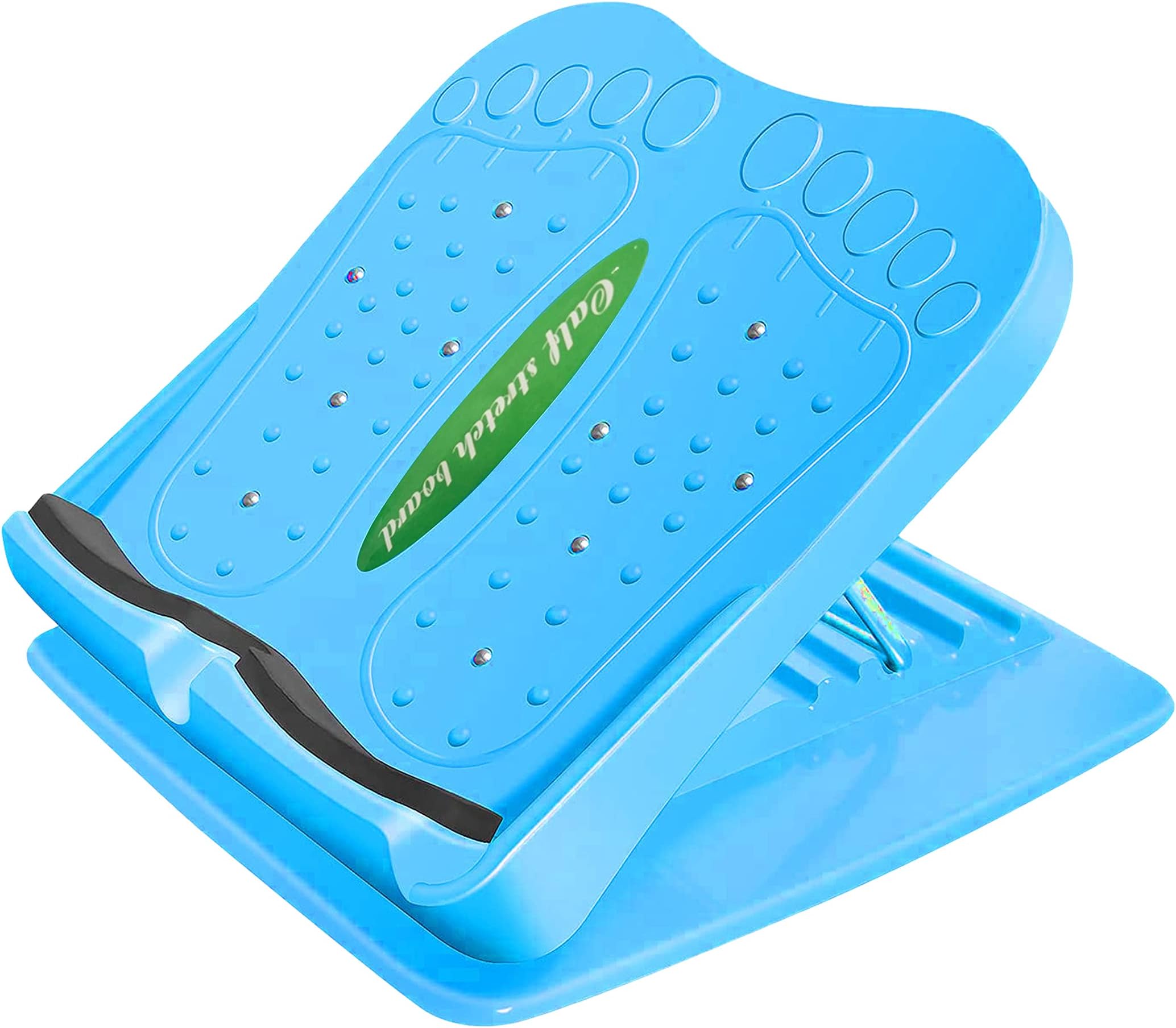 SKY LAND Portable Strength Training Equipment Leg Slant Board For Calf Stretcher Ankle And Stretching Tight Calves And Have 4 Adjustable Incline Angle With Max User Weight Of 330 Lbs. Em 9347 B, Blue