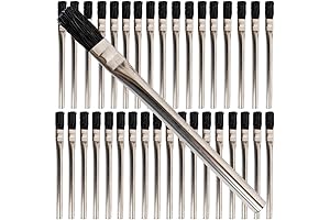 Pro Grade 1/2 Inch Acid Brushes For Consistent Flux Application