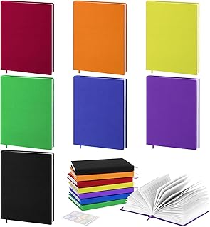 MoKo Buchumschläge Schulbücher, 7 Stück, dehnbar, bis 10 × 12,5 Zoll