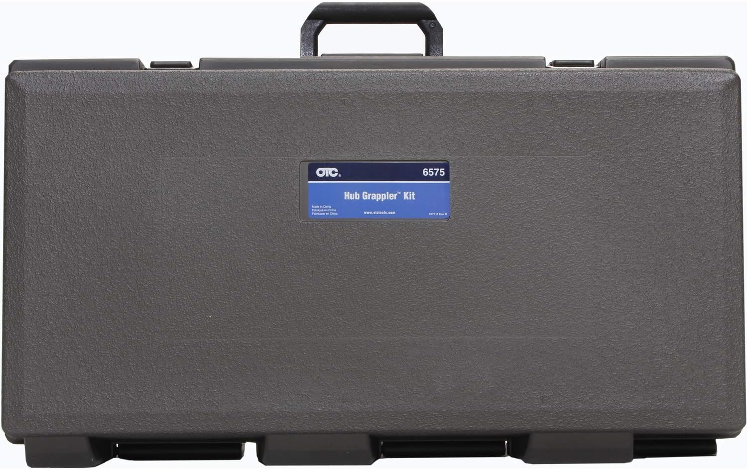 Closed carrying case for the OTC 6575 Hub Grappler Kit.