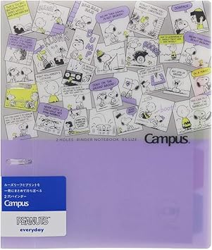 Amazon サンスター文具 スヌーピー ルーズリーフバインダー キャンパス 2穴 コミック S 文房具 オフィス用品 文房具 オフィス用品