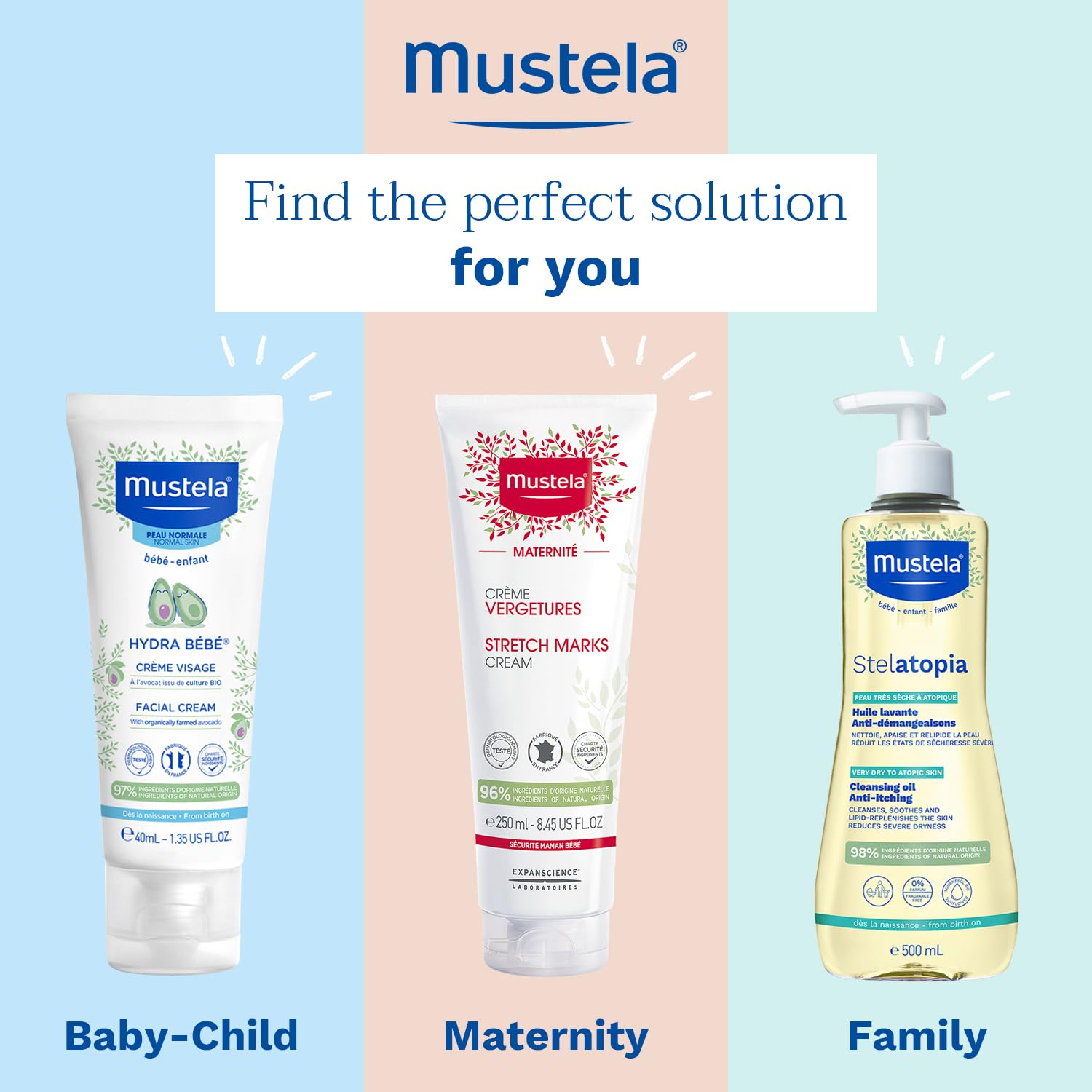 Mustela Crema Viso 40 Ml