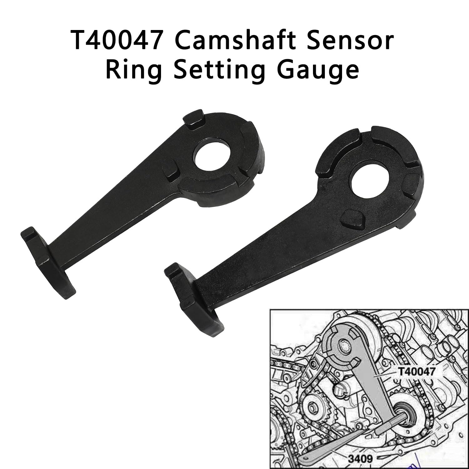 Outil De Calage Vilebrequin DPTOOL Pour Audi VW 4.2 V8 - Compatible T40046 T40047 T3242 T40058 - Kit Professionnel