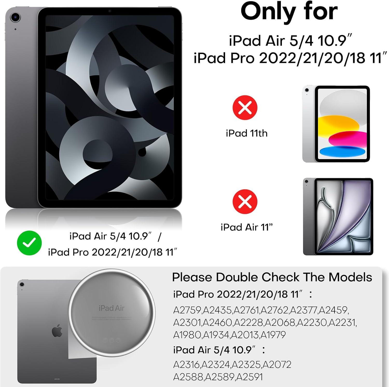 omoton 2 pack privacy screen protector for ipad pro 11 inch 2022/2021/2020/2018 ipad air 5th 4th generation air 5/4 10.9 inch 2022/2020, anti-spy tempered glass with installation tray, case friendly pro 11''4th 3rd 2nd 1st/air 5 4 10.9" black