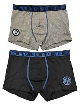 Slip Uomo Inter FC Bianco - Cotone Elasticizzato Per Tifosi E Sportivi - Foto 3