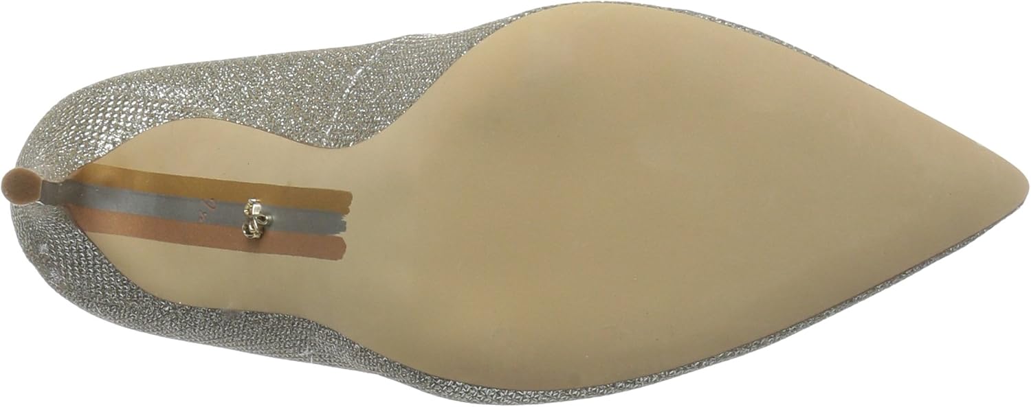 Sam Edelman Women's Danna Pump, Jute Glam Mesh, 11 Medium US