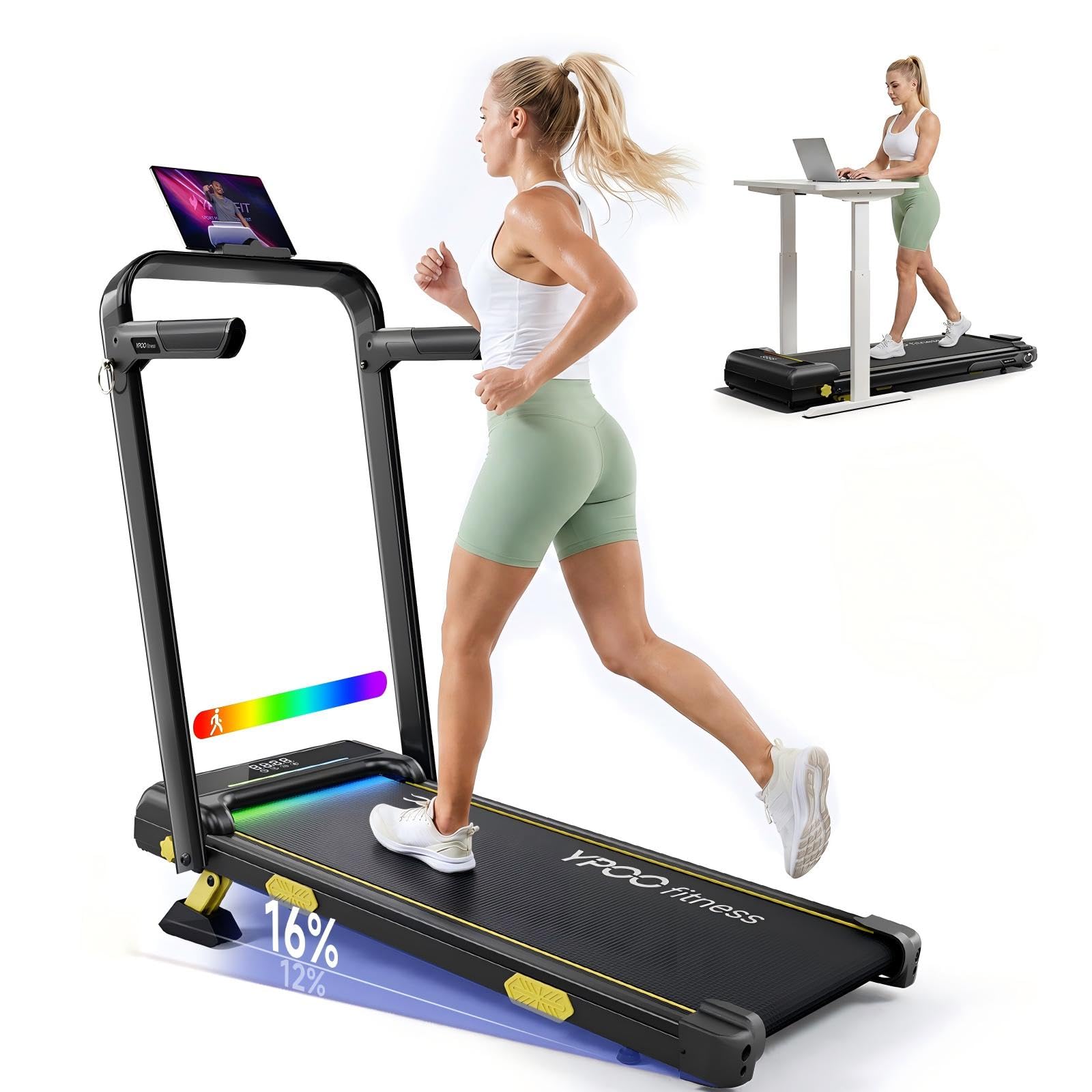 YPOO Foldable Treadmill