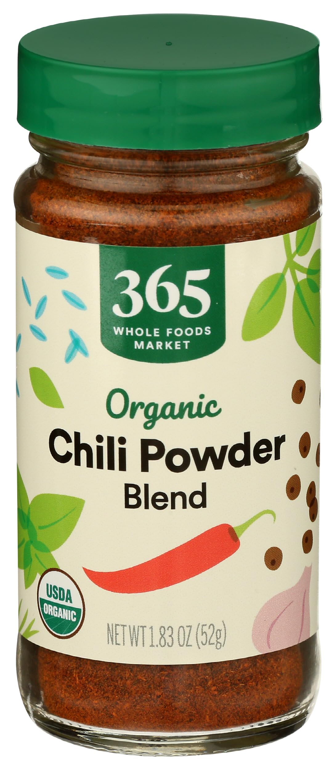 365 by Whole Foods Market, Organic Chili Powder Blend, 1.83 Ounce