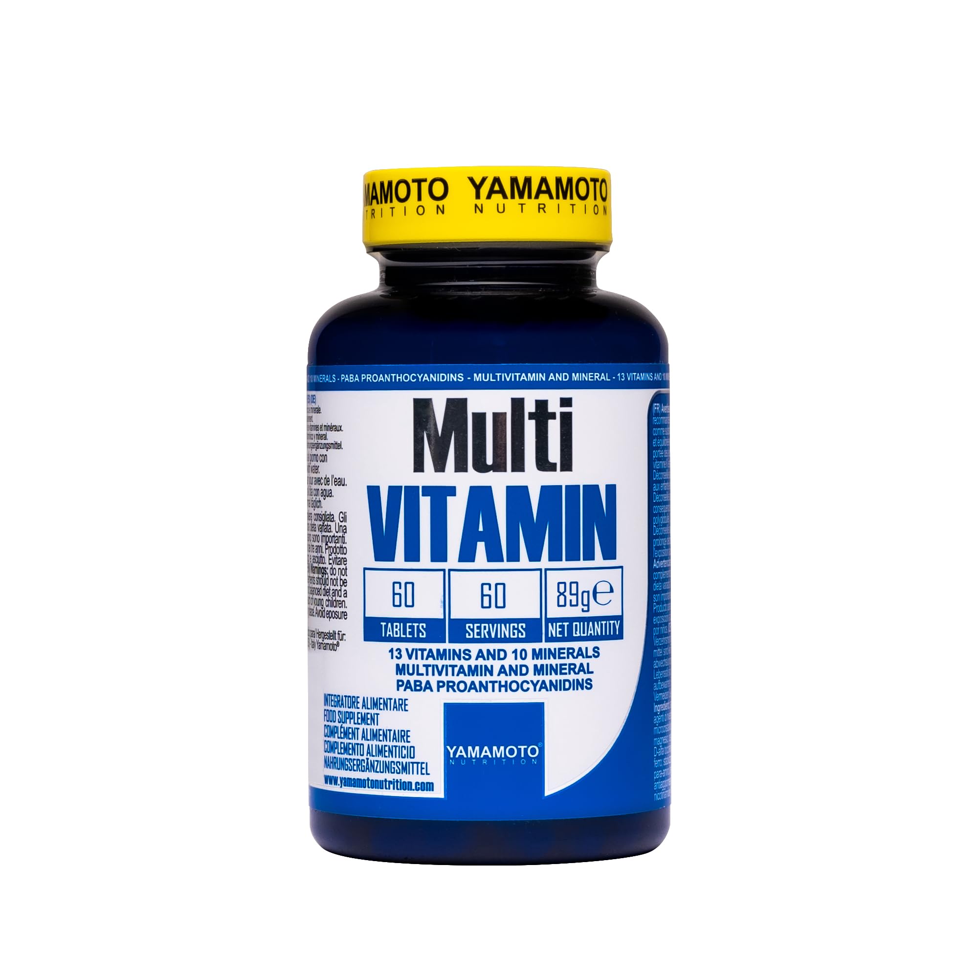 YAMAMOTO NUTRITION Multi VITAMIN 60 tabletas