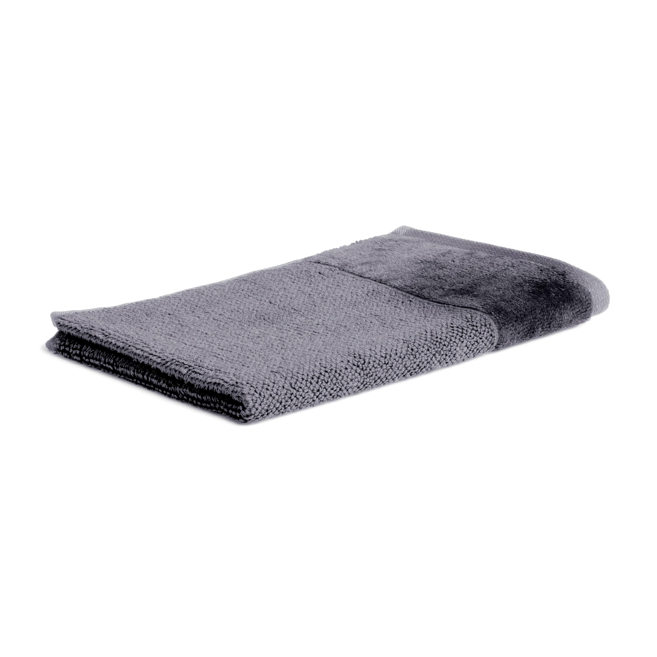 Möve Bamboo Luxe Gästetuch 30 x 50 cm aus 60% Baumwolle / 40% Viskose aus Bambus-Zellstoff, Stone