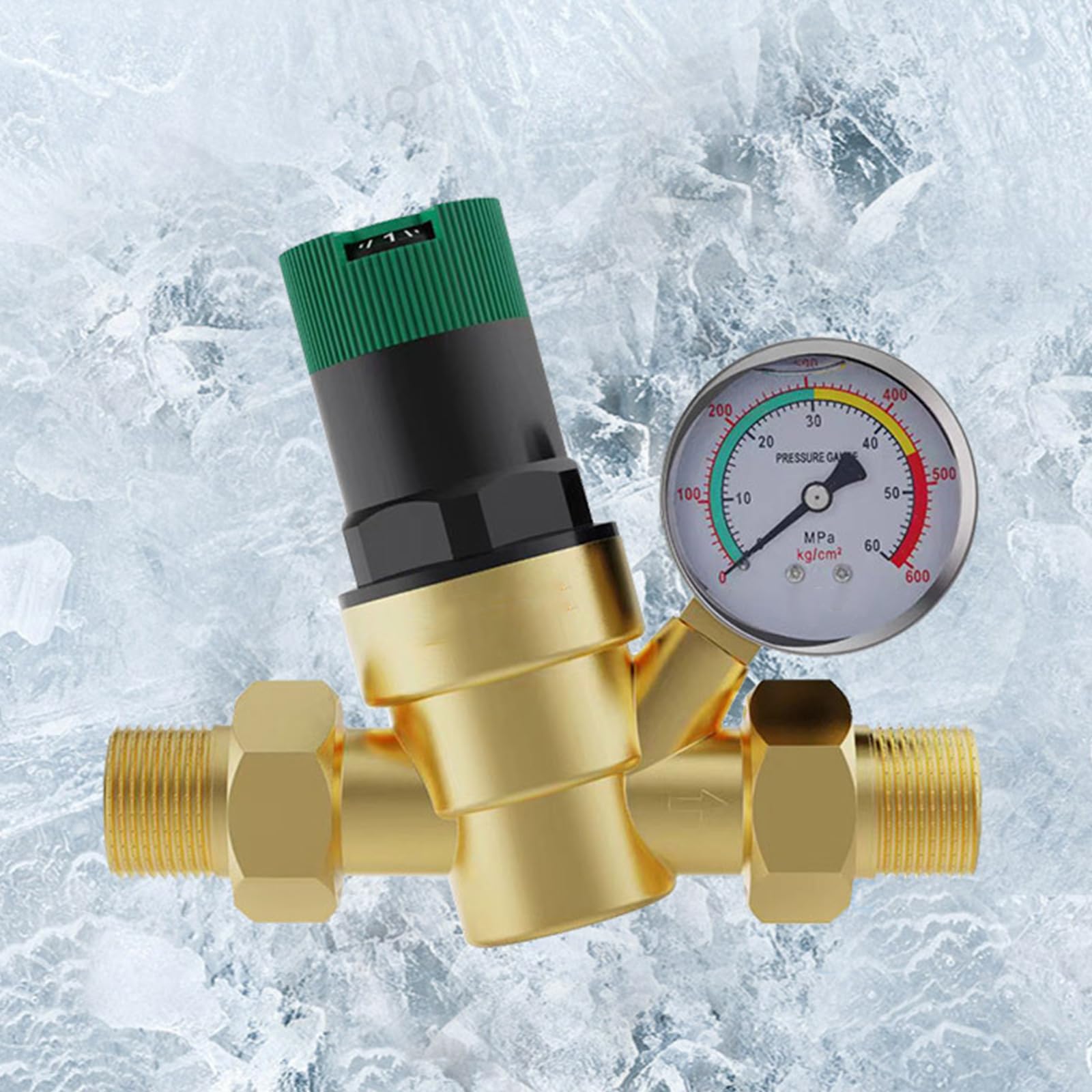 DN15 Wasserdruckregler-Ventile sorgen für stabile Durchflusse, verhindern Lecks, einfache Sicherheitsventile für Hauswassersysteme