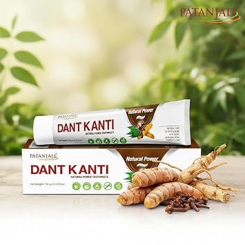 Patanjali Dant Kanti Natural Toothpaste - 150 g / 5.29 fl oz