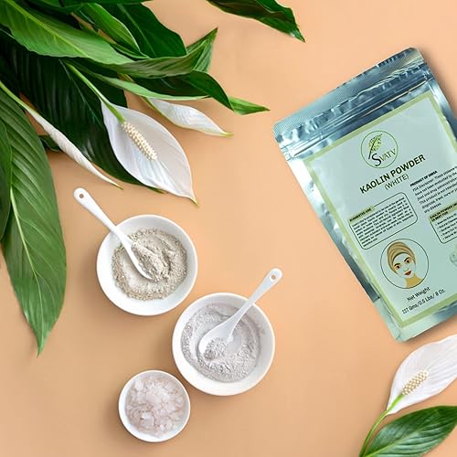 Miniatura 58 de SVATV Arcilla rosa francesa Polvo de montmorillonita Arcilla rosa Polvo hidratante y rejuvenece el cuidado de la piel Mascarilla natural