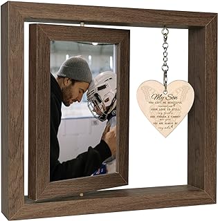 Sympathy Gifts for Loss of Son Memorial Picture Frame, In Memory of Son Grief