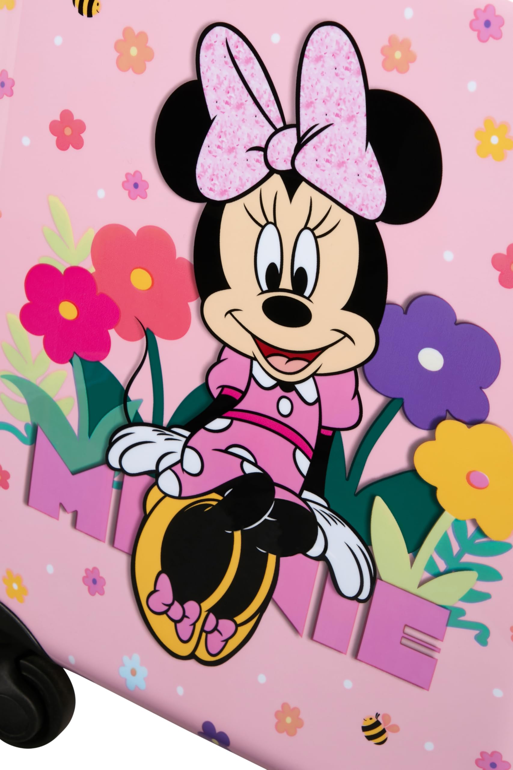 Samsonite Daydream Disney - Minnie Mouse Kinderkoffer 45 x 33 x 20 cm, 24 L - Hartschalen Handgepäck Trolley, passend für die meisten Airlines inkl. EasyJet - mit 4 Rollen - Minnie Flower Power