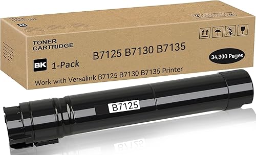 SAIBOYA Cartucho de tóner remanufacturado de alta capacidad B7125 B7130 B7135 006R01818 de repuesto para impresoras Xerox Versalink B7125 B7130
