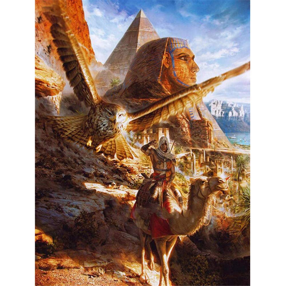Puzles para Adultos,Puzles de 5000 Piezas Adulto,Arquitectura y animales del Antiguo Egipto Puzzles 5000 Piezas,Piezas Rompecabezas,Puzzle Adultos,5000 Rompecabezas de, desafiantes Rompecabezas para