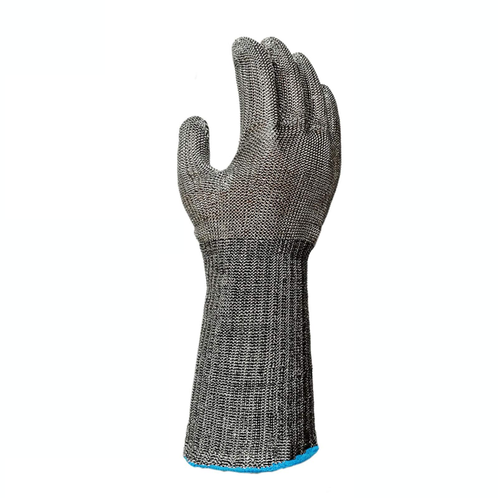 WXYZ Guantes de protección de Corte de Corte de Metal Protector de Grado 5, Guantes de Trabajo de Seguridad de Acero Inoxidable Antideslizantes y Antideslizantes (Size : 2pcs/M)