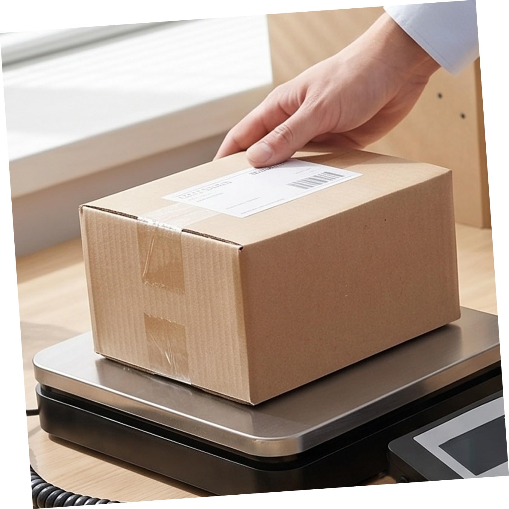 Toddmomy Tragbare Edelstahl mit 50kg Elektronische Kapazität Paketwaage Kunststoff Lcd Anzeige Dual Stromversorgung und Lager und Heimarbeitsplätze